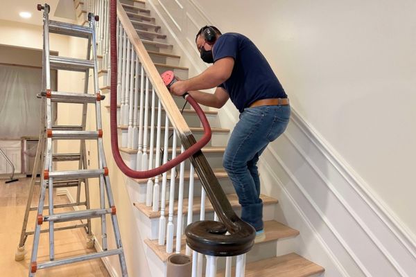 Painting Indoor Stairs