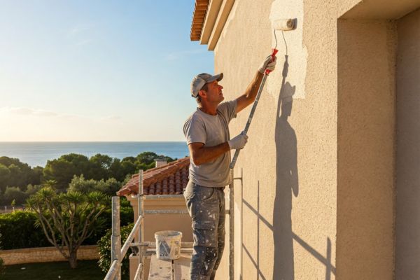 Painting exterior walls Painting exterior walls