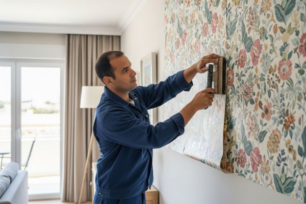 Wallpaper installation Wallpaper installation